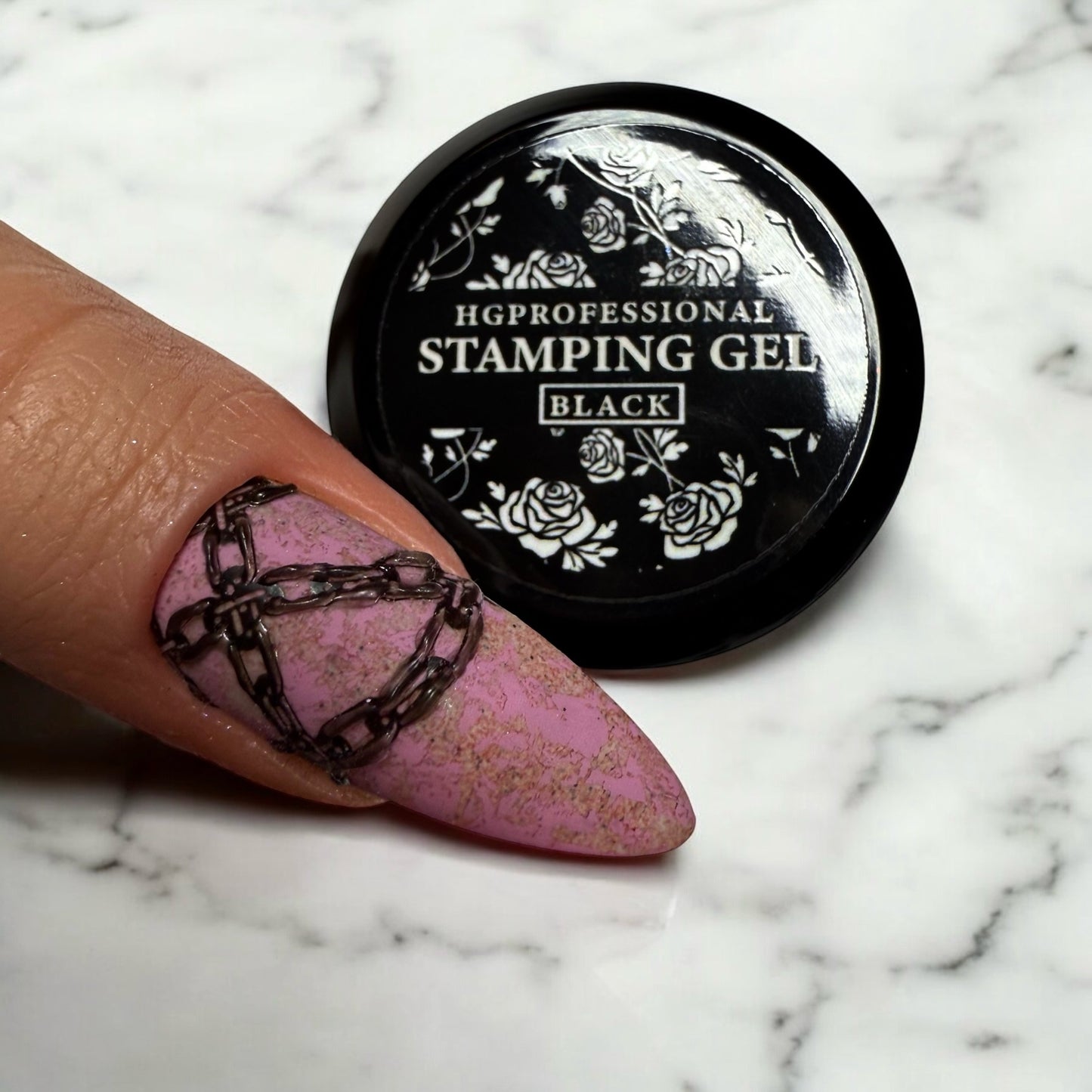 STAMPING GEL – WHITE & BLACK