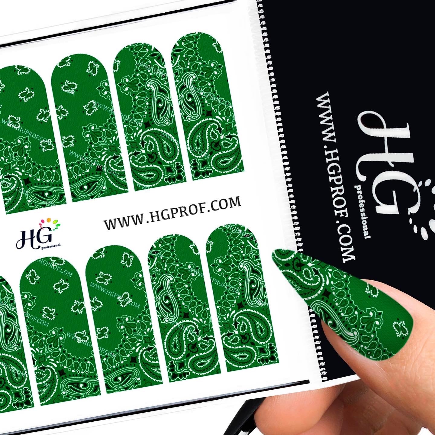 723 Nail Water Decals