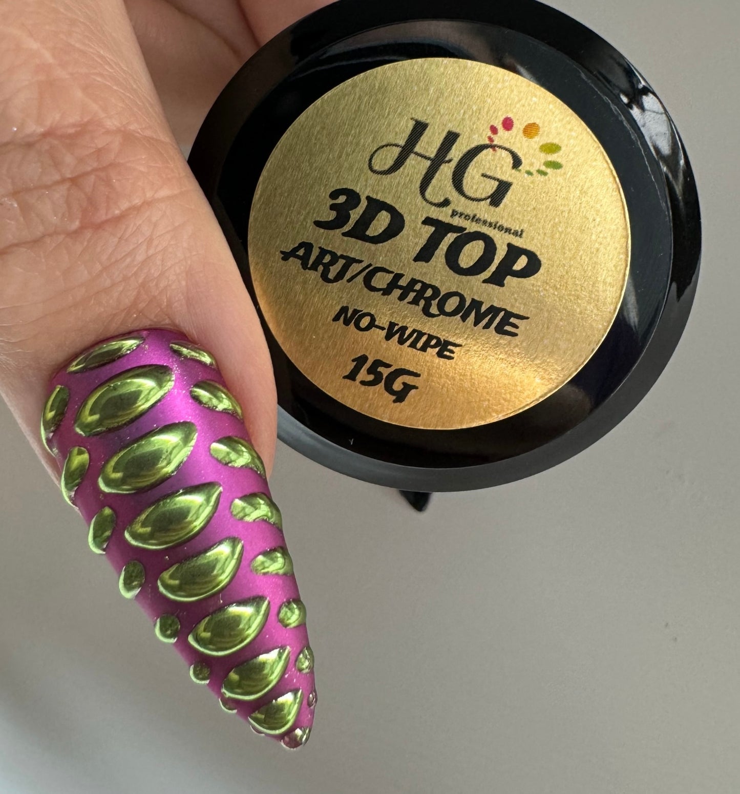 3D TOP COAT NO-WIPE ( ART / CHROME )