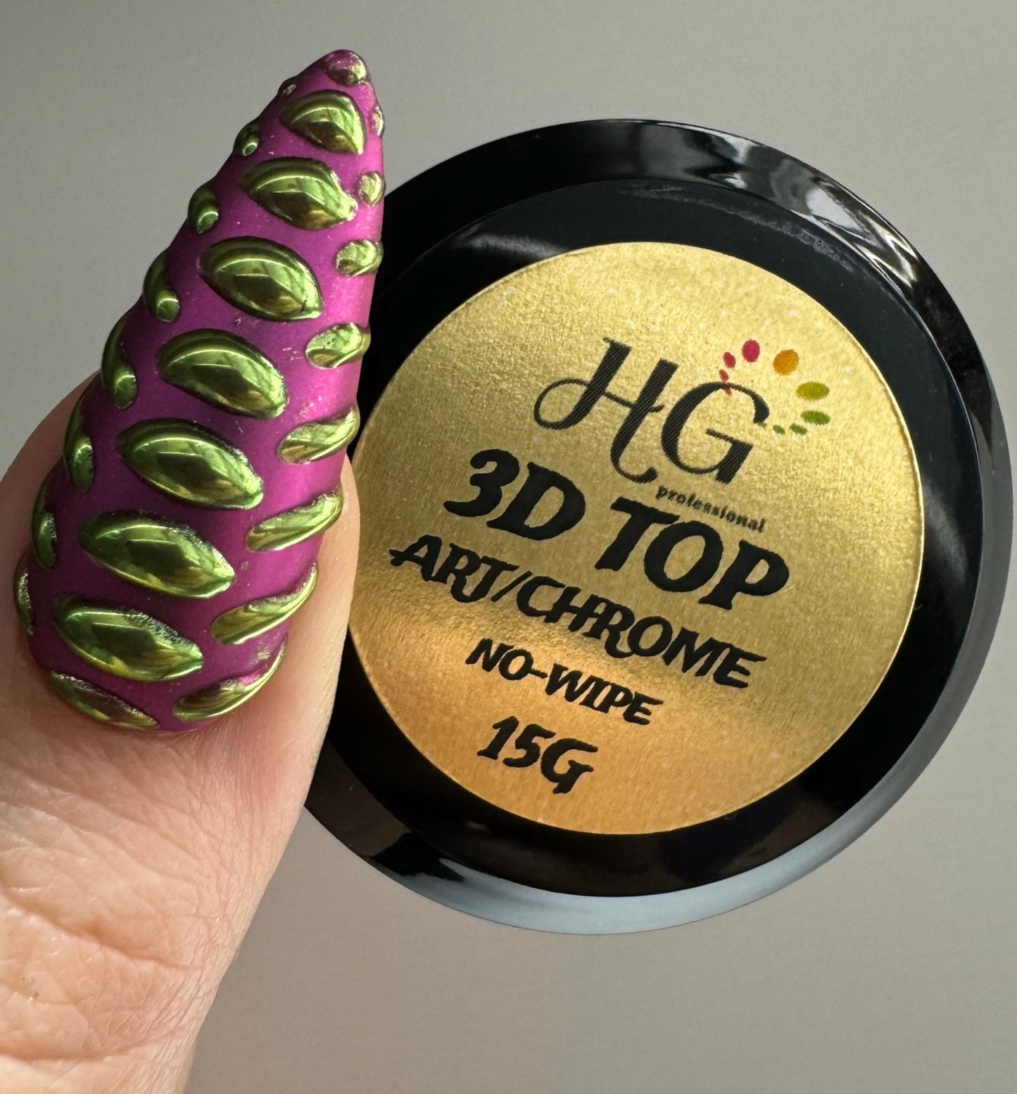 3D TOP COAT NO-WIPE ( ART / CHROME )
