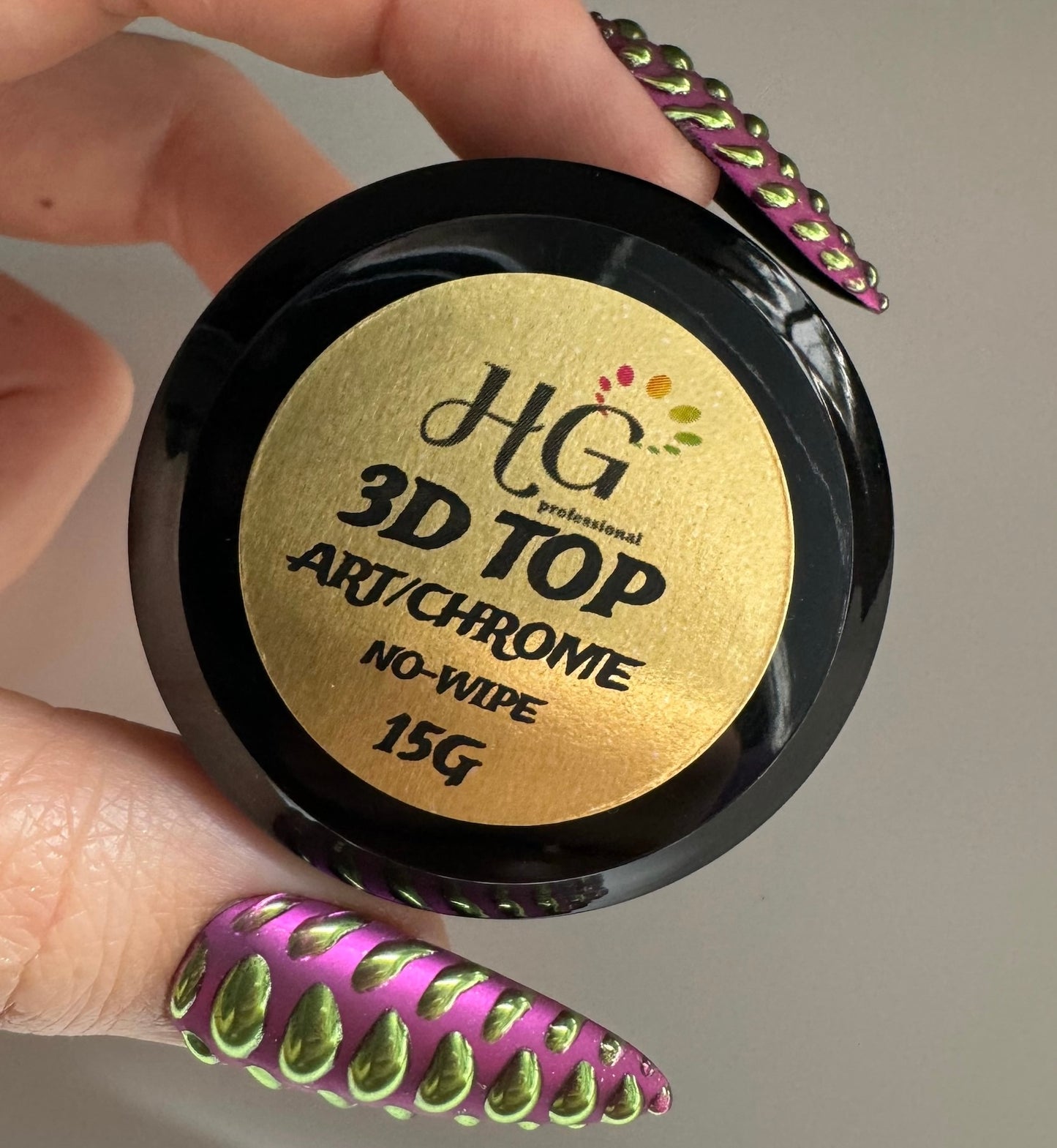 3D TOP COAT NO-WIPE ( ART / CHROME )