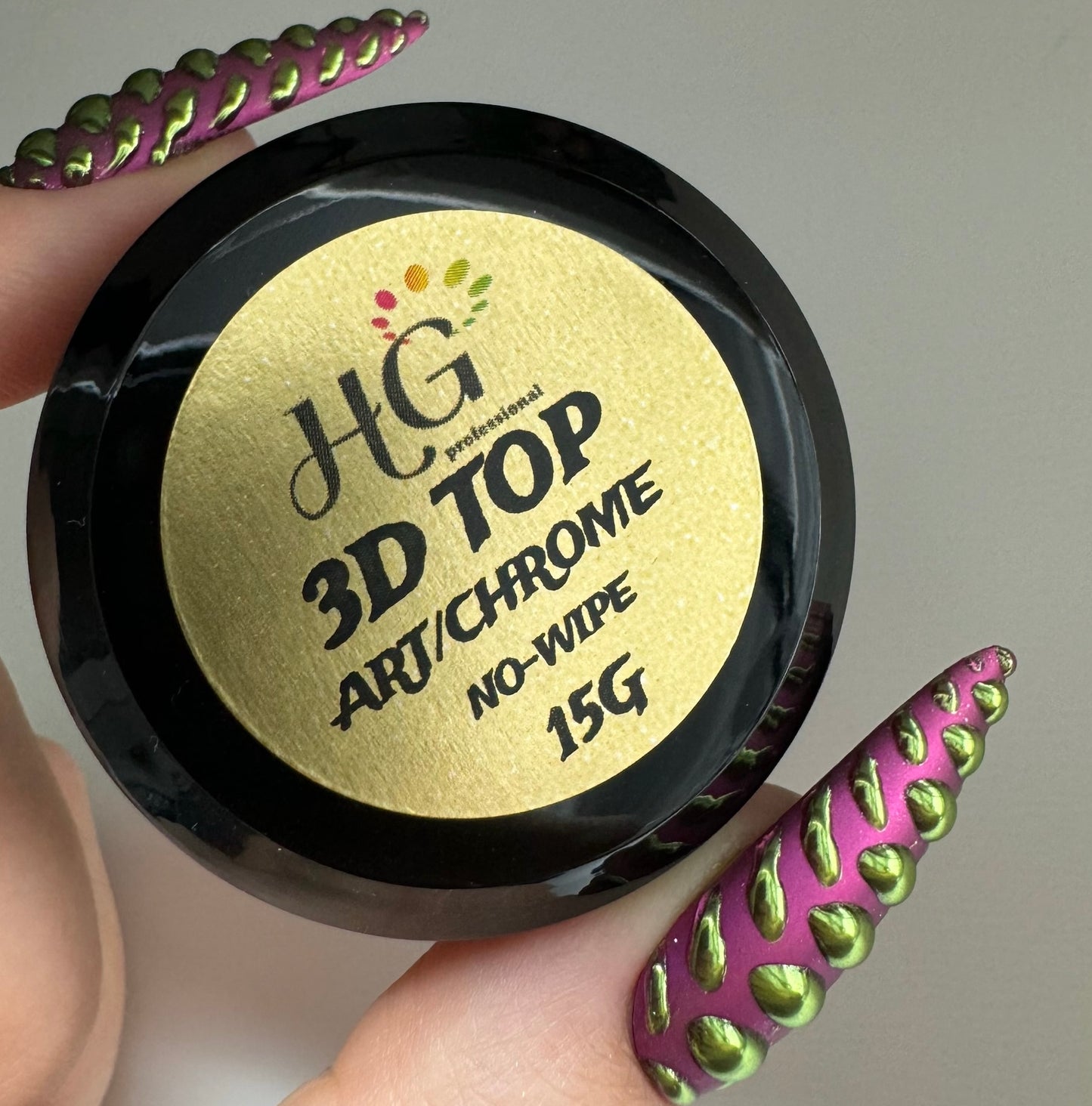 3D TOP COAT NO-WIPE ( ART / CHROME )