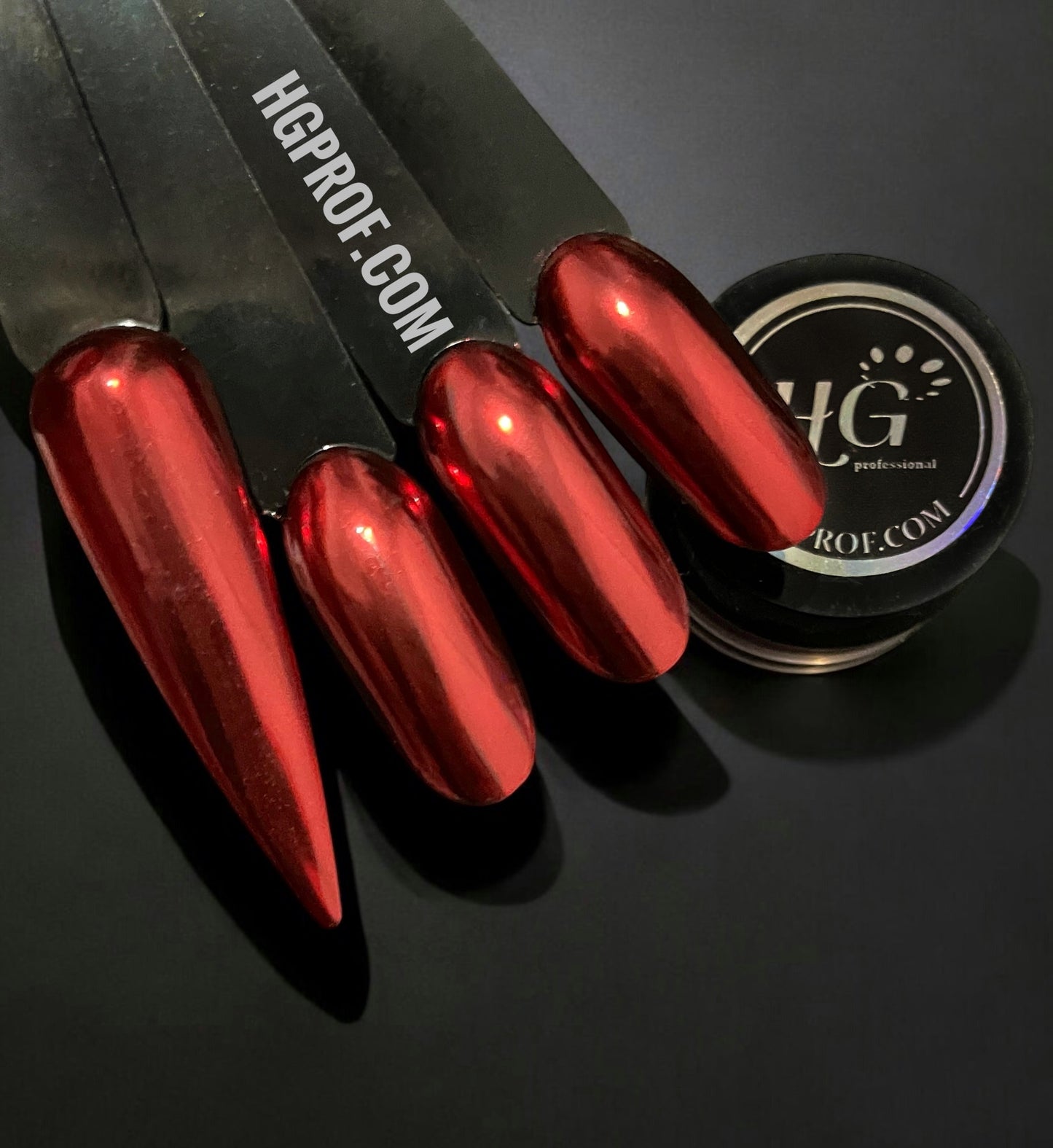 RED, Mirror Chrome Powder