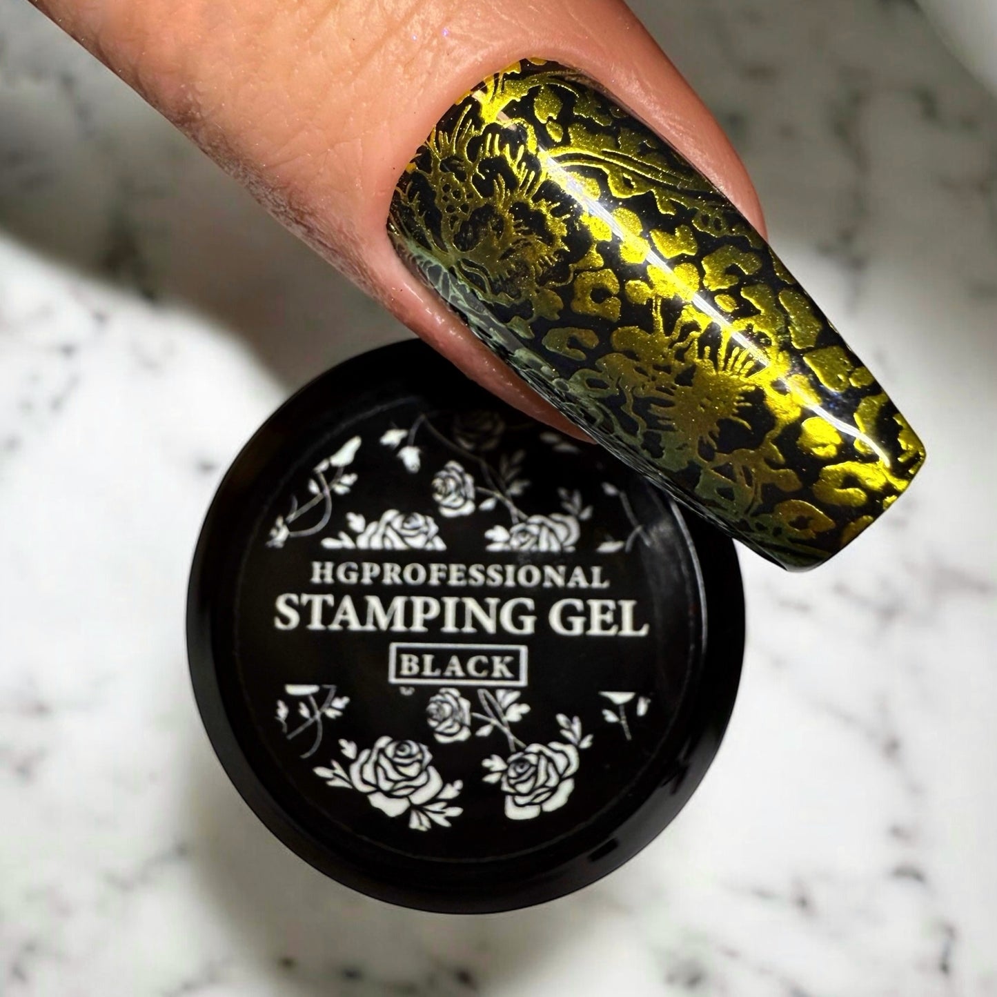 STAMPING GEL – WHITE & BLACK