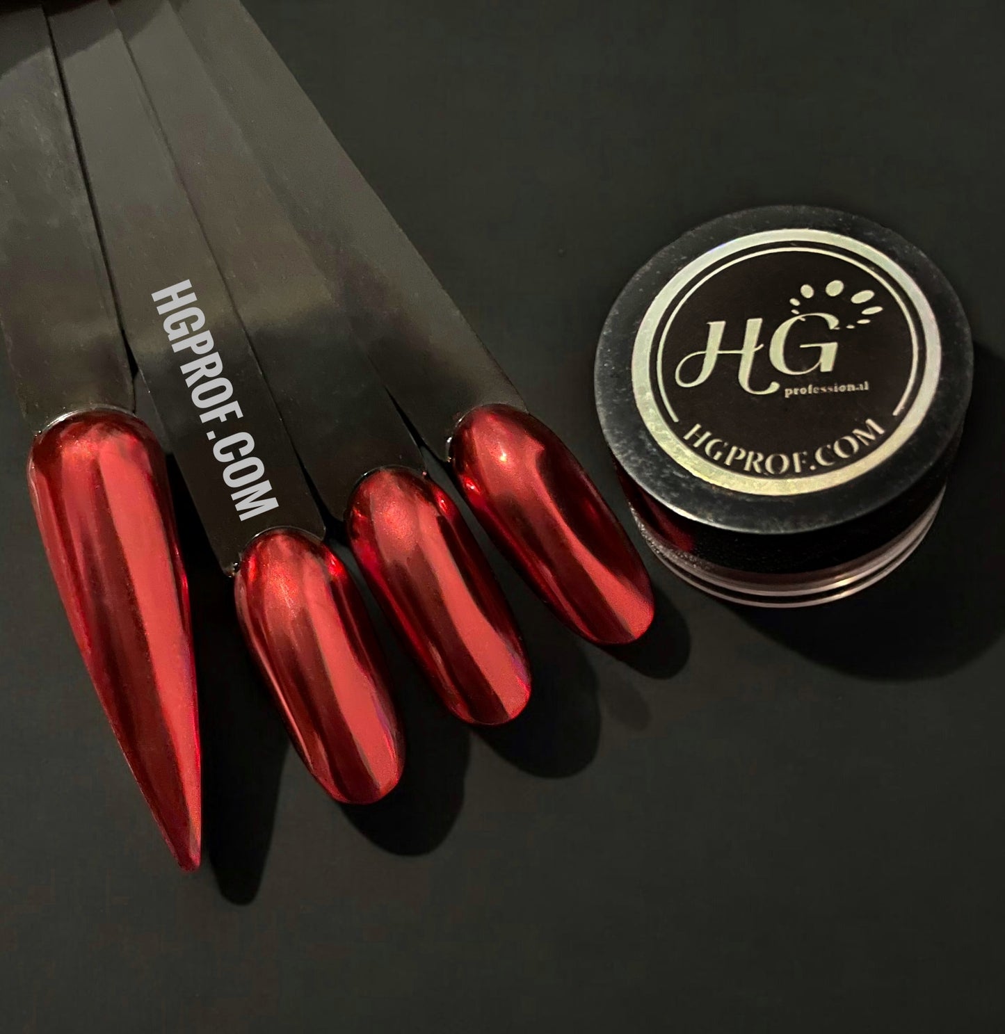 RED, Mirror Chrome Powder