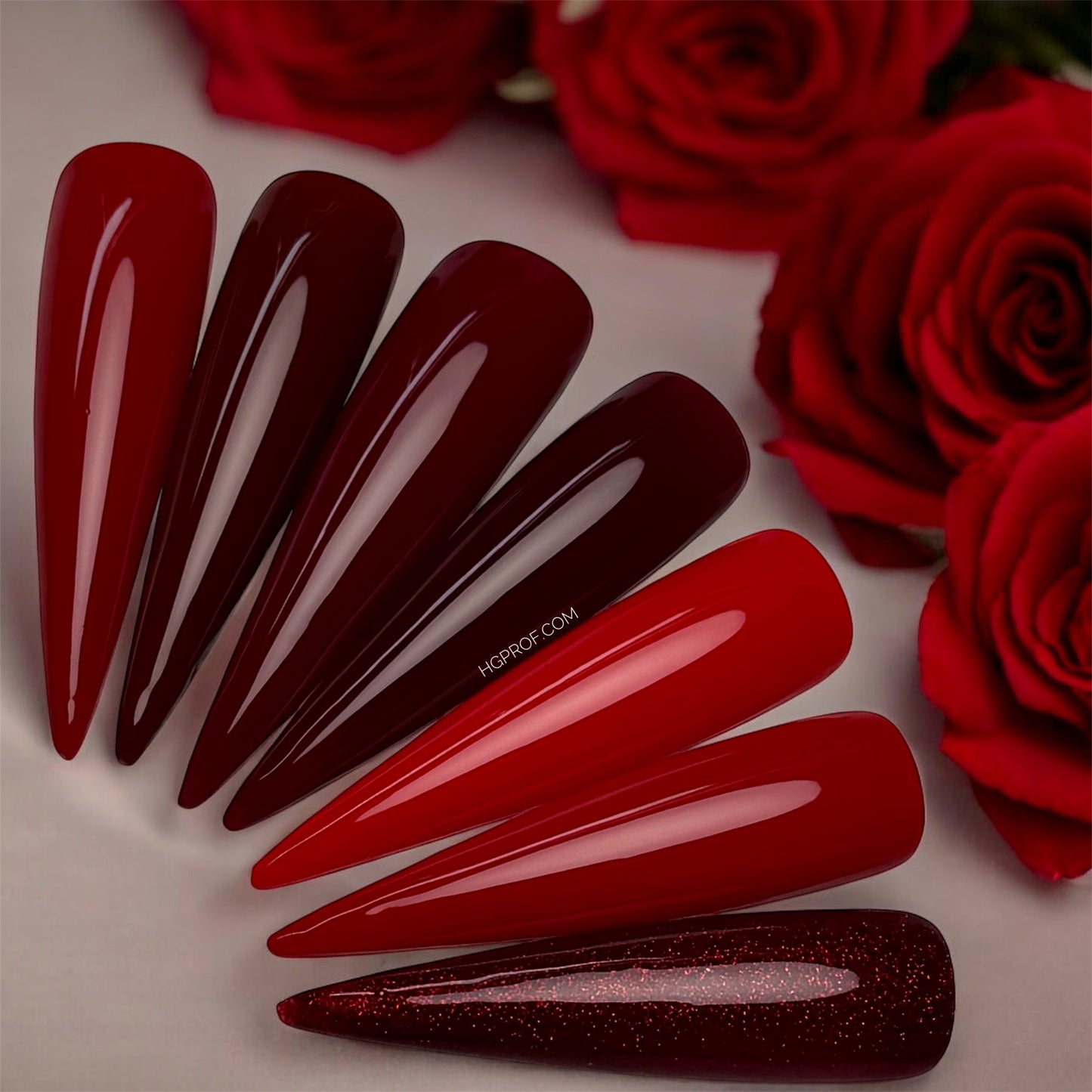 Red Collection, Nail Gel Polish