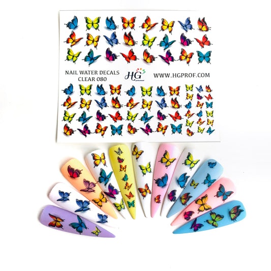 080 Nail Water Decals