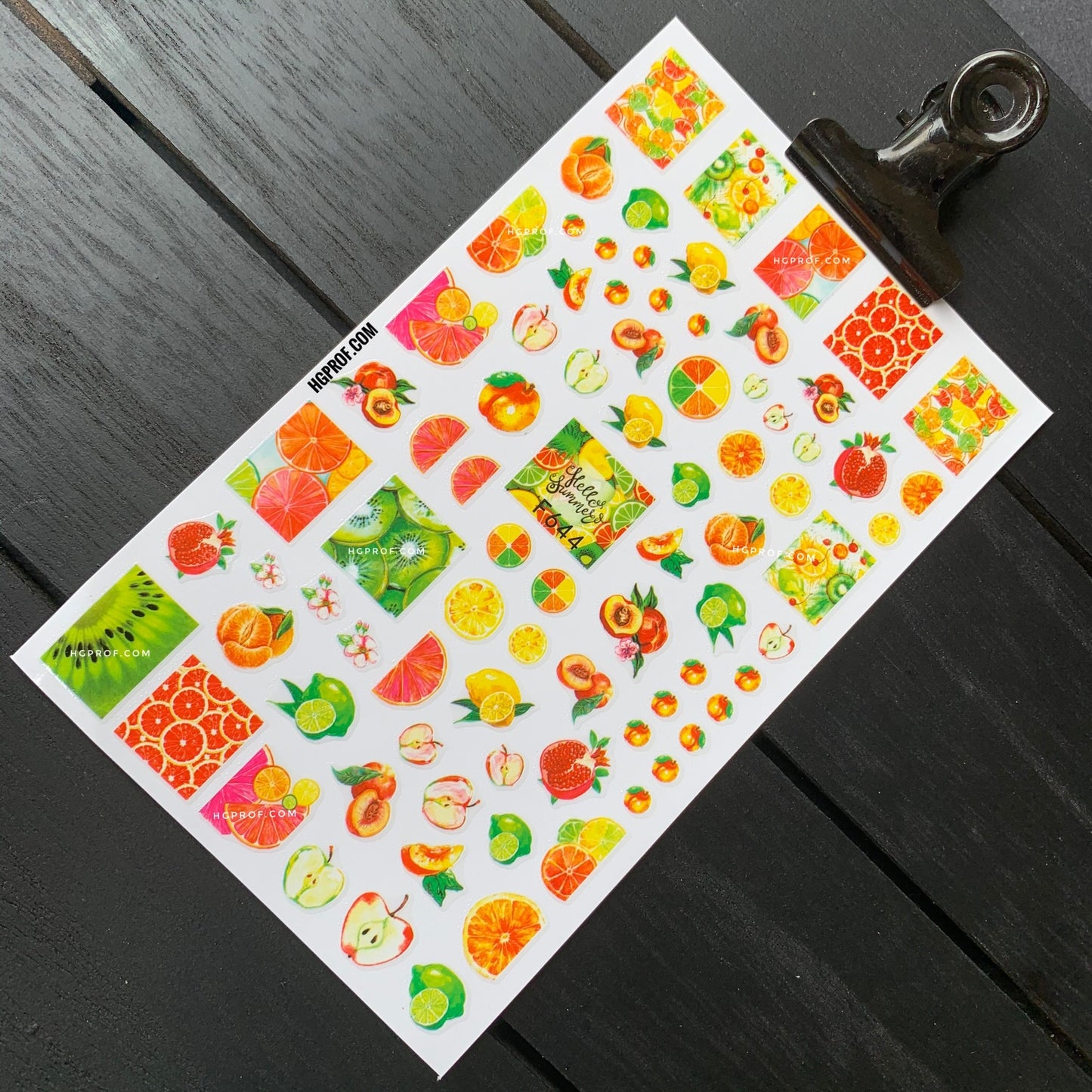 3D Nail Stickers FRUITS