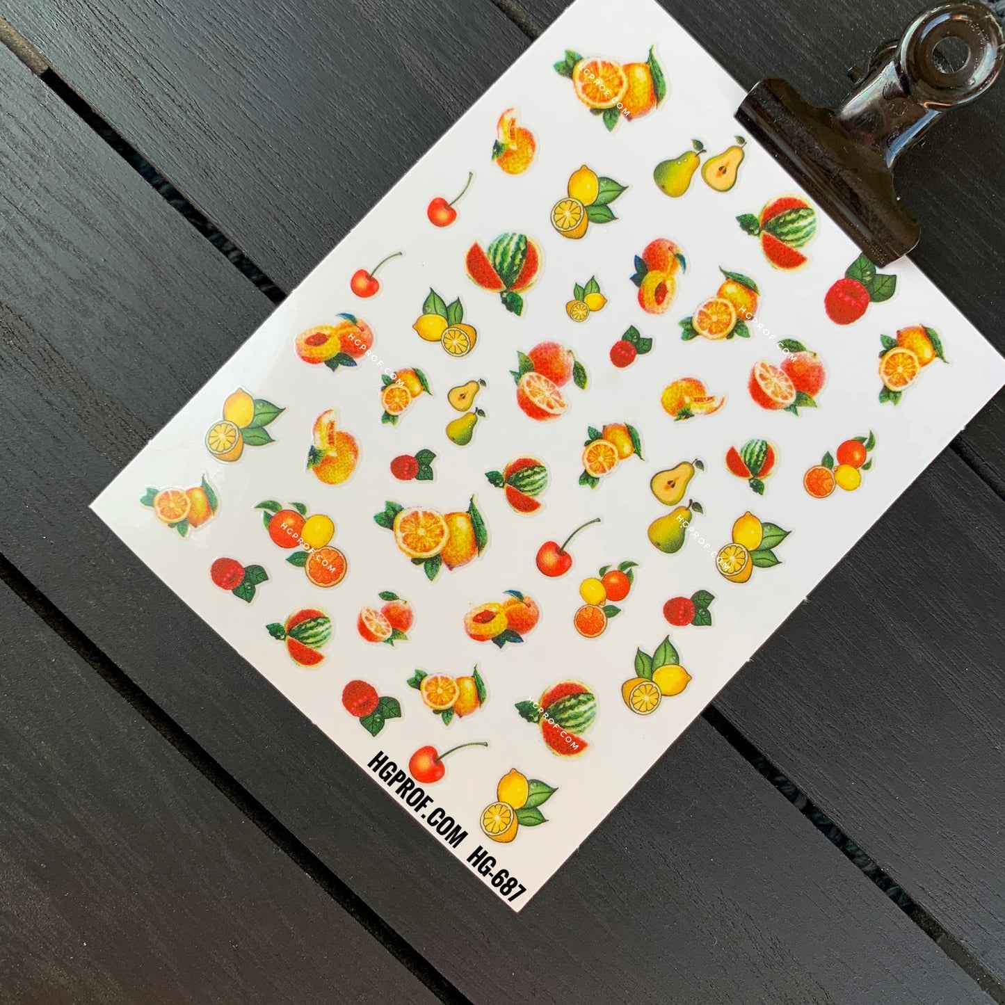 3D Nail Stickers FRUITS