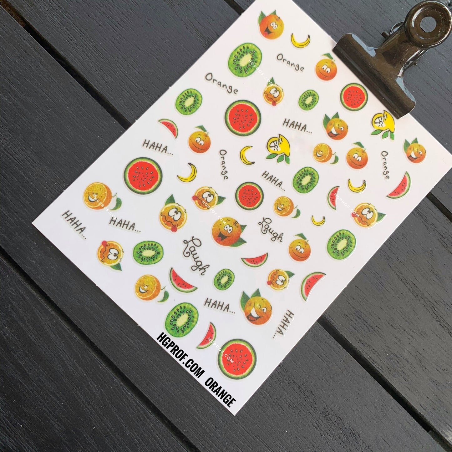 3D Nail Stickers FRUITS
