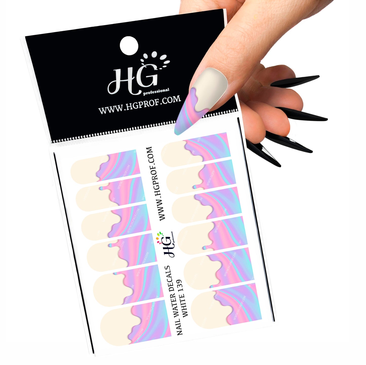 139 Nail Water Decals
