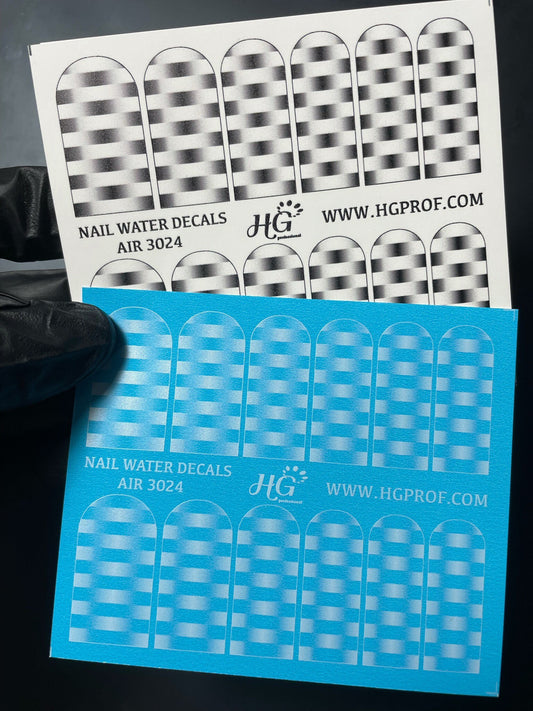 AIRBRUSH Water Decals 3024