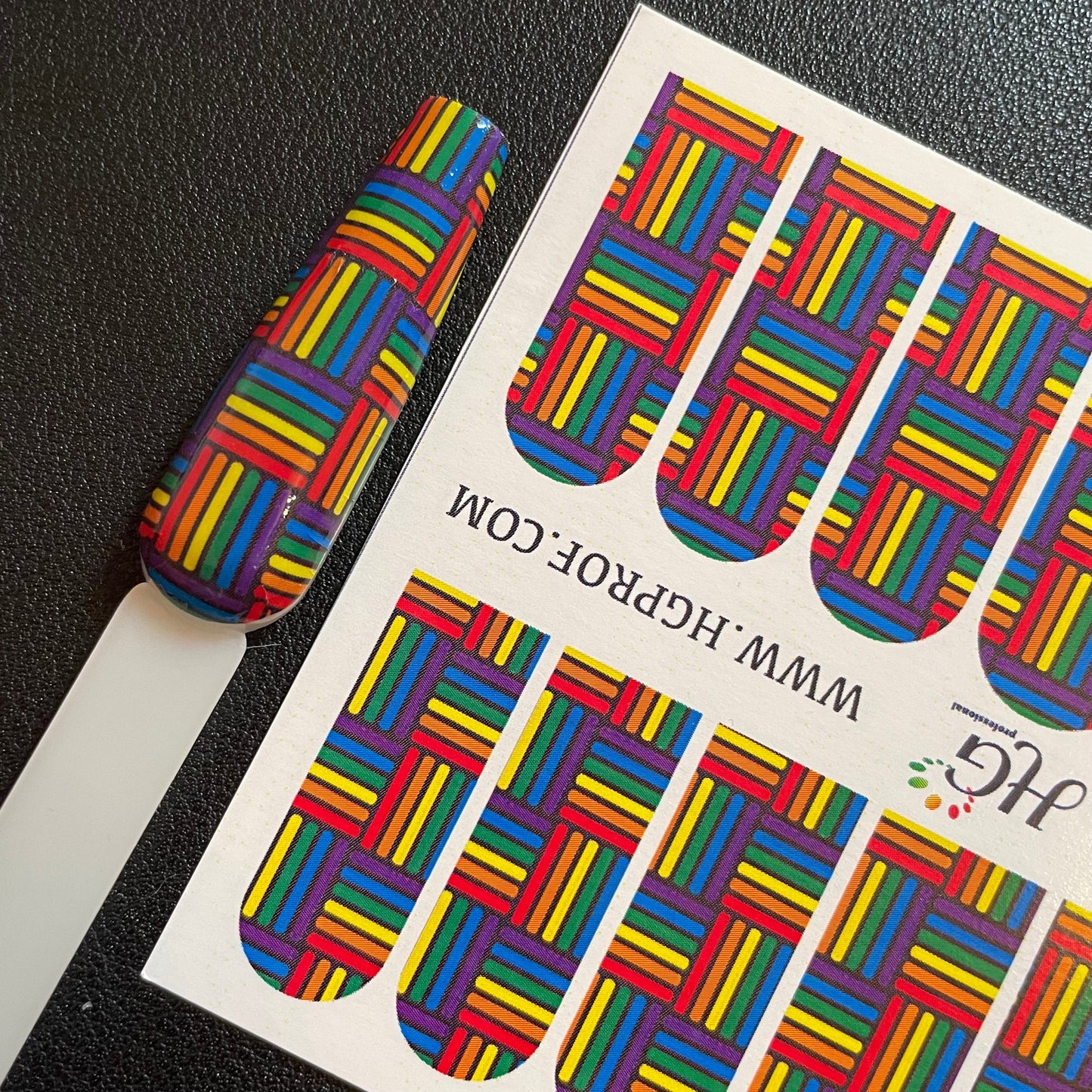 605 Nail Water Decals