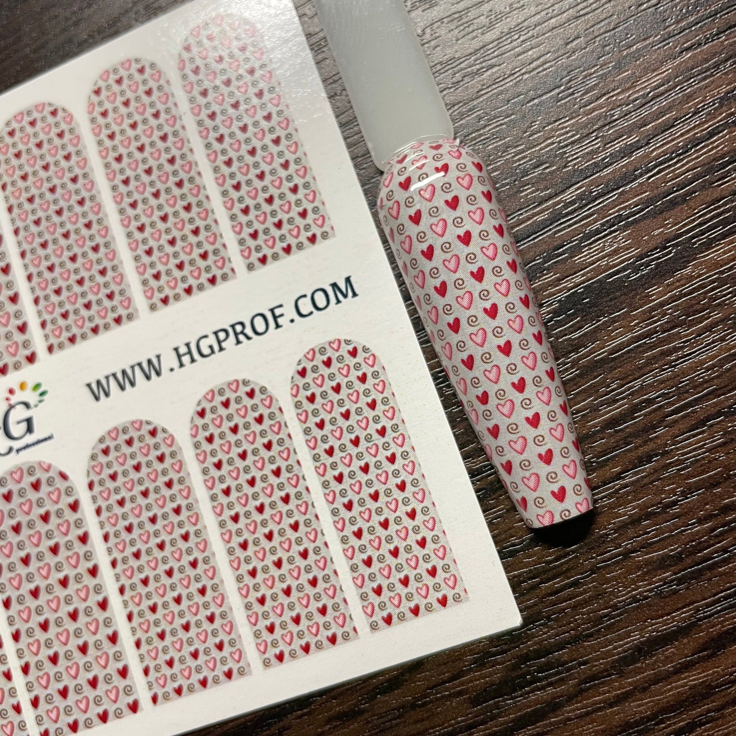 624 Nail Water Decals