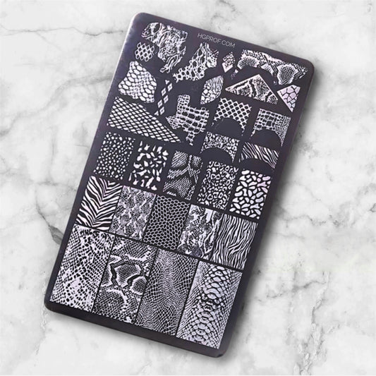 Nail Stamping Animal