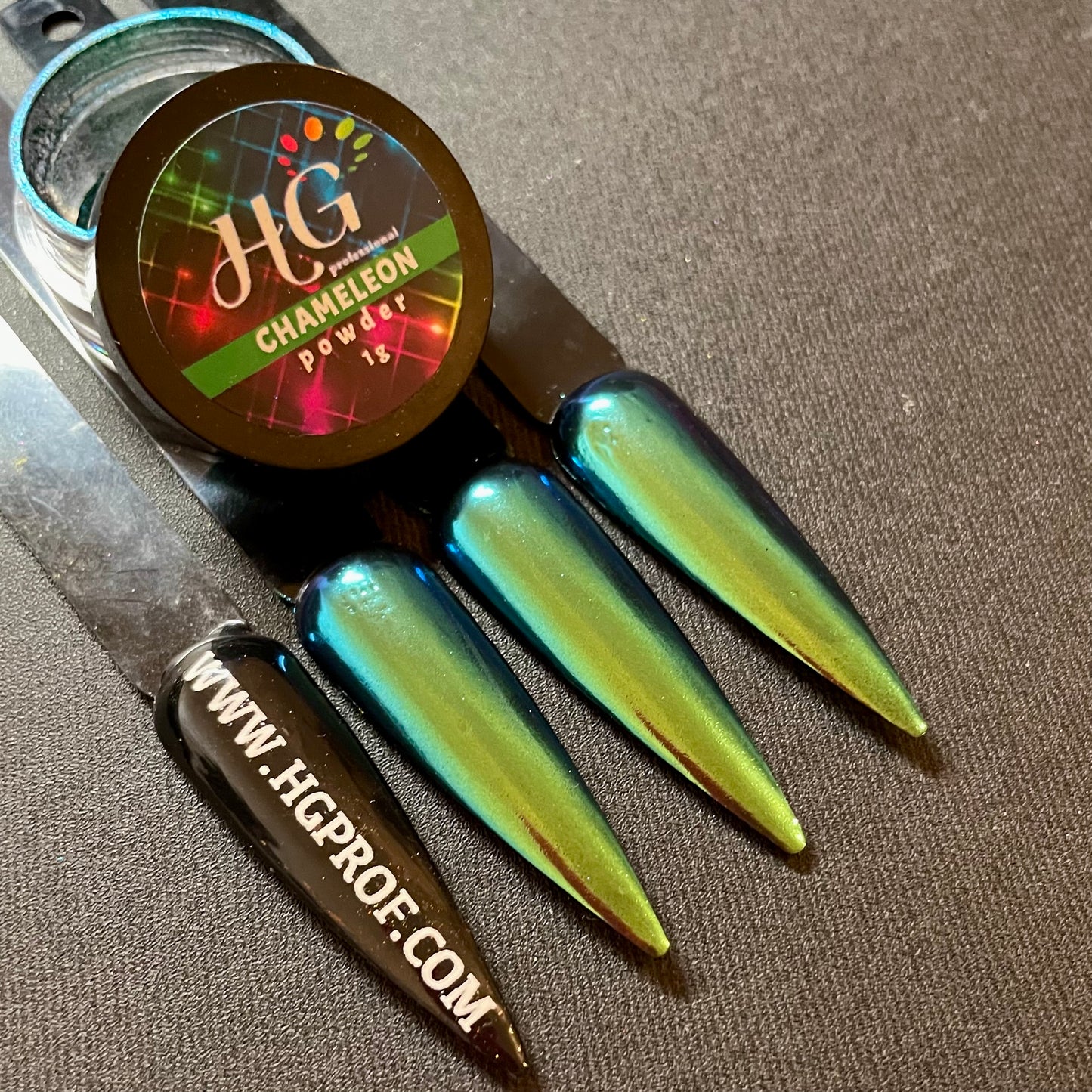 GREEN-BLUE, Chameleon Chrome Powder