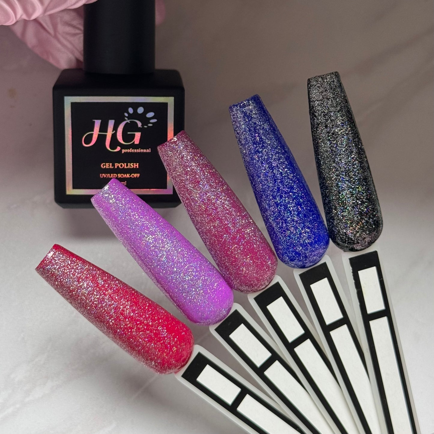 05 Glitter Nail Gel Polish