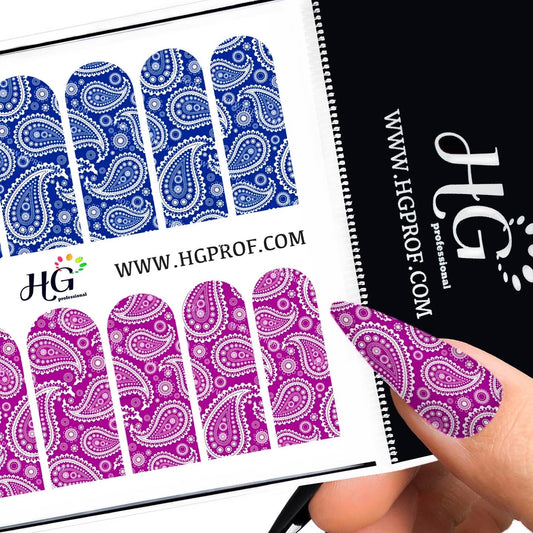 763A Nail Water Decals