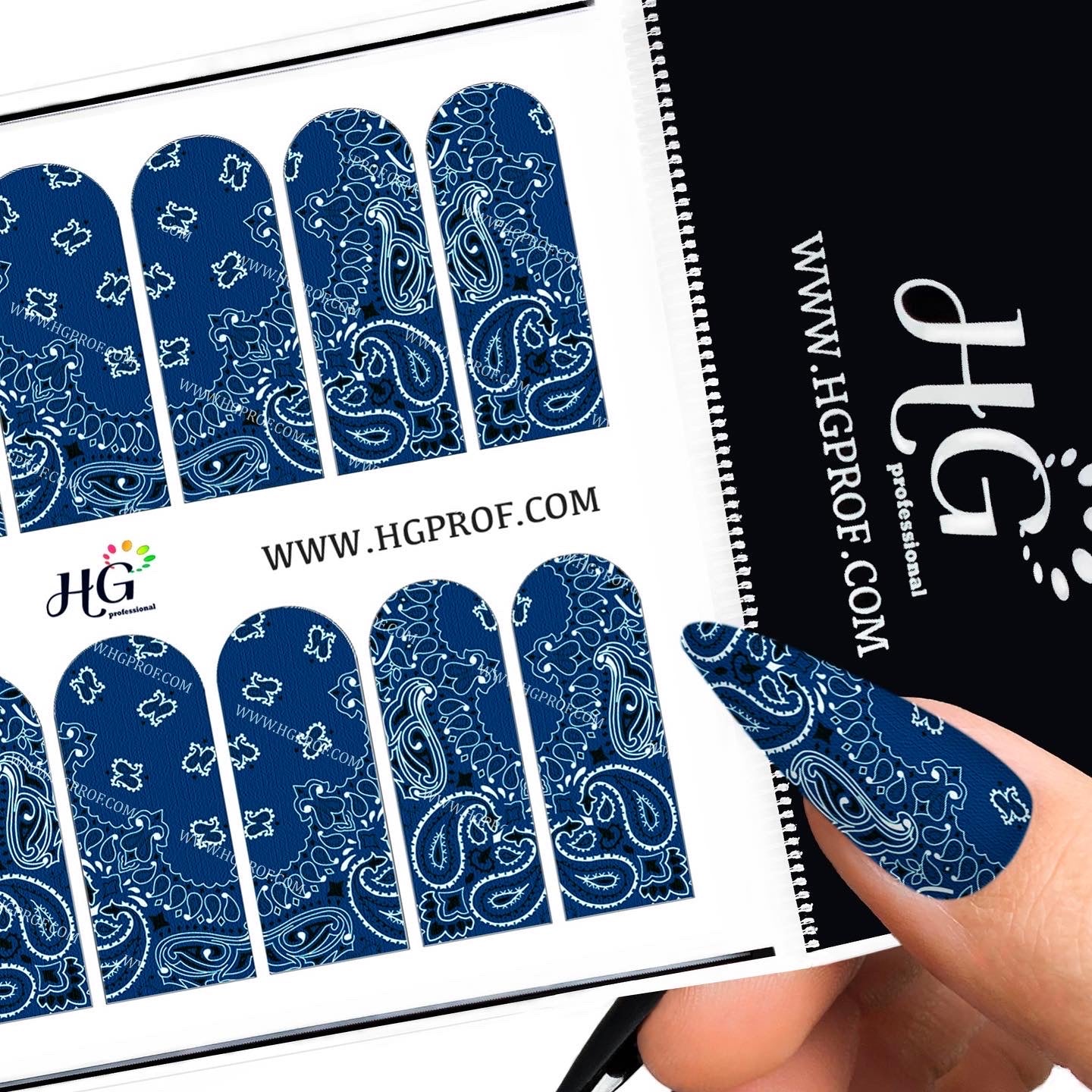 725 Nail Water Decals