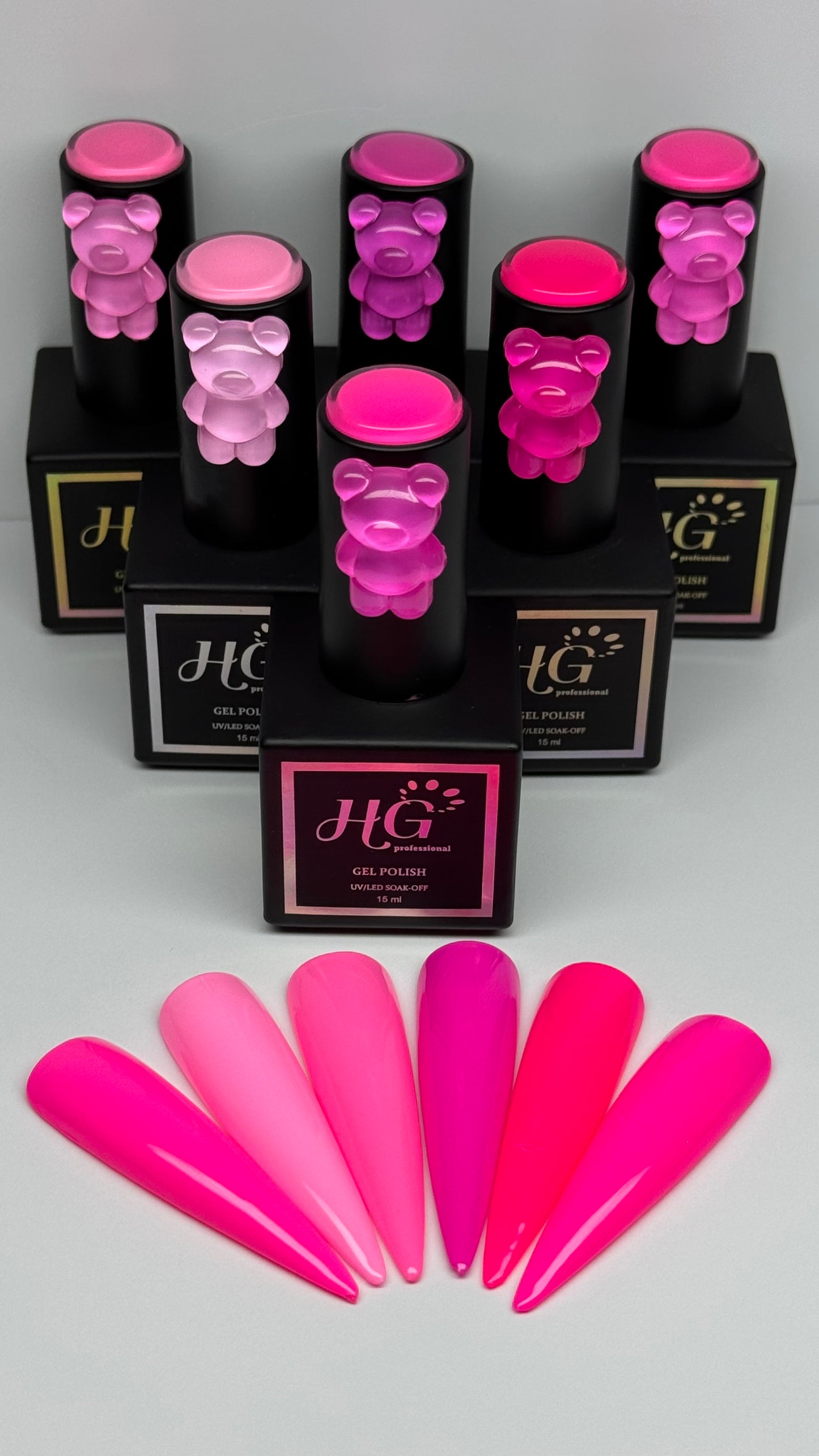 Pink Collection, Nail Gel Polish