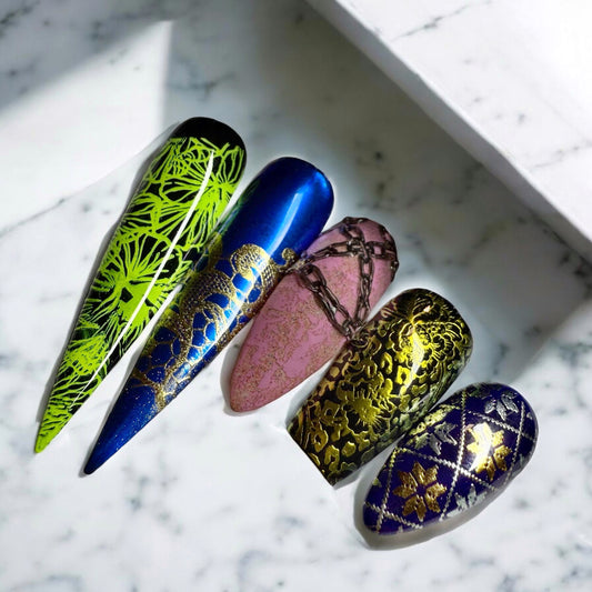 STAMPING GEL – WHITE & BLACK