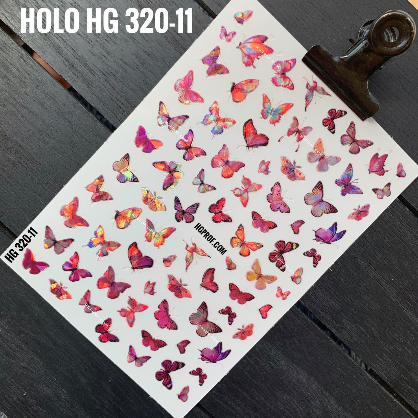 3D Nail Stickers Butterfly