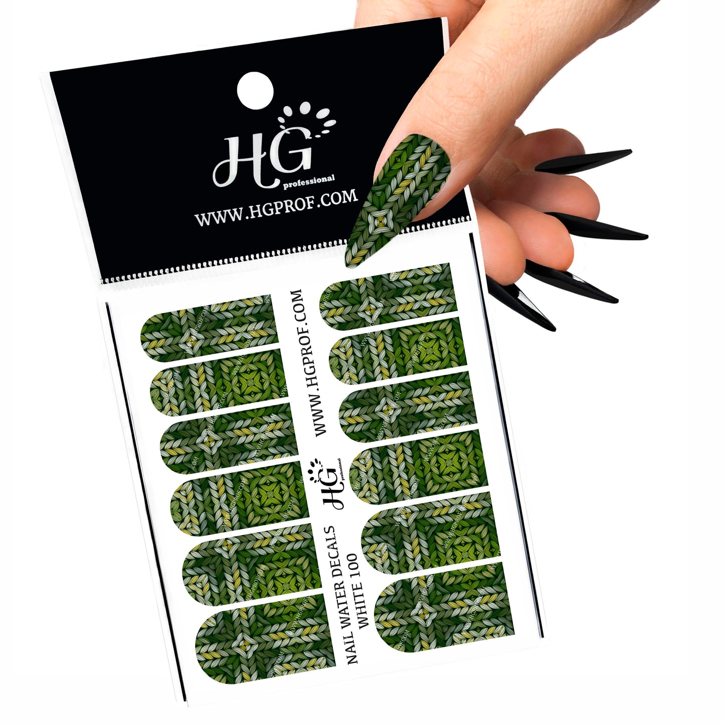 100 Nail Water Decals