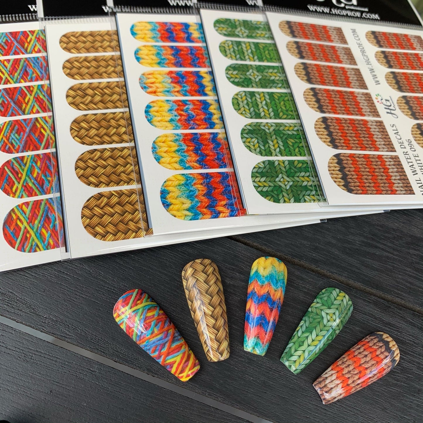 098 Nail Water Decals