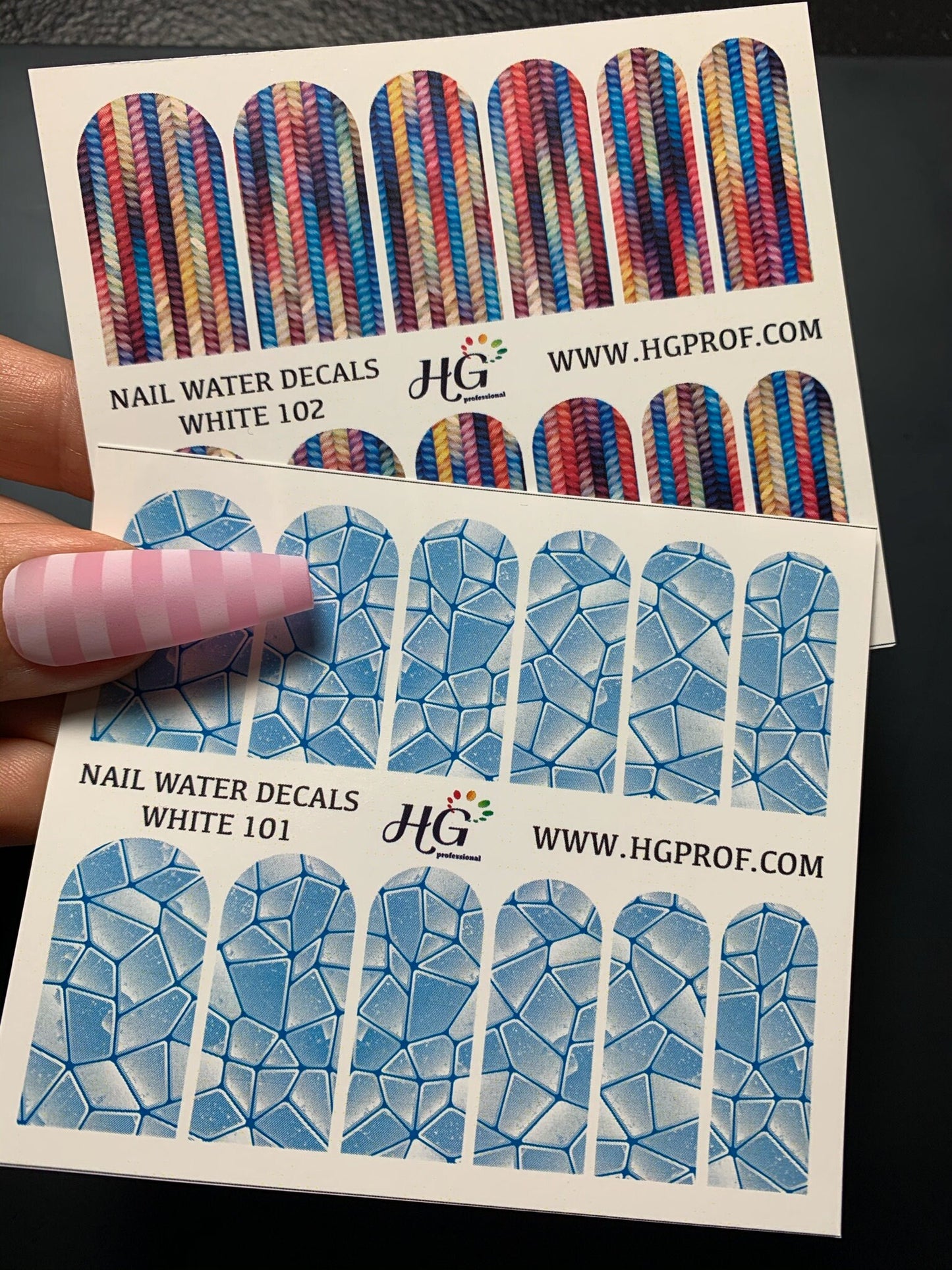 101 Nail Water Decals