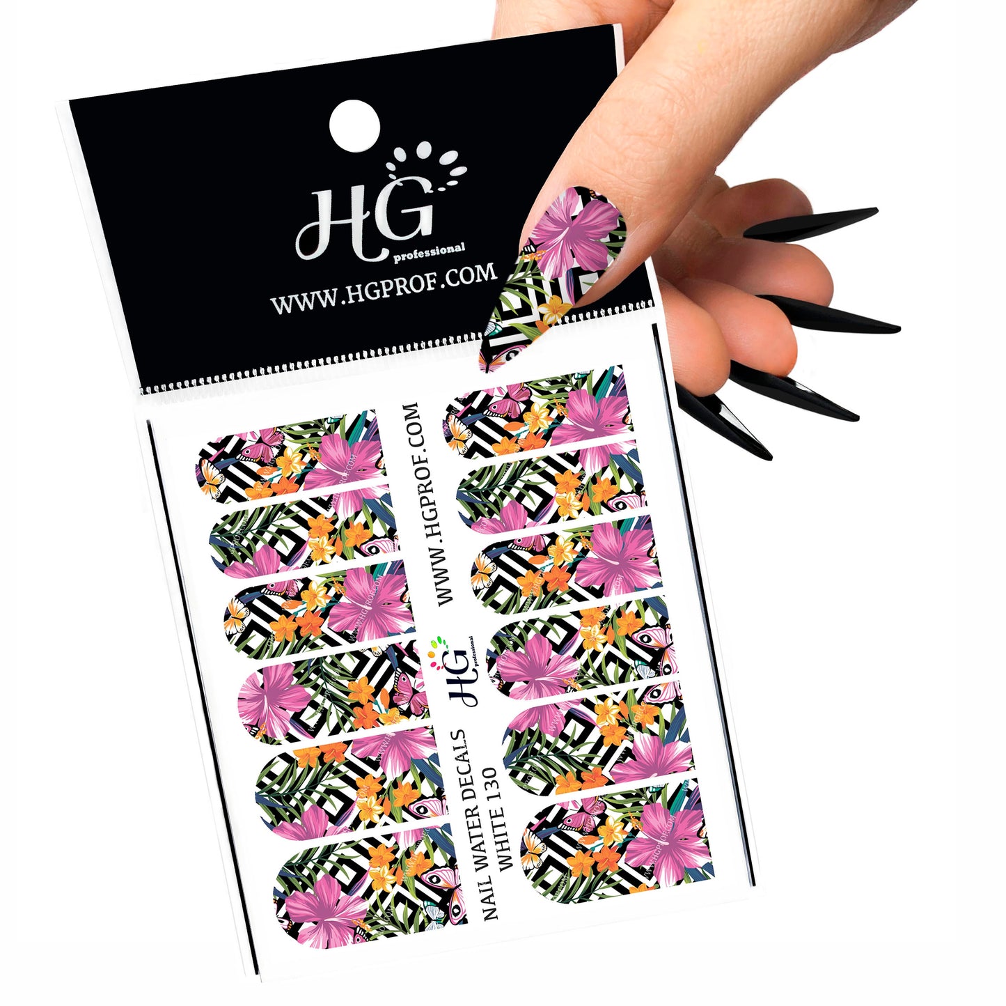 130 Nail Water Decals