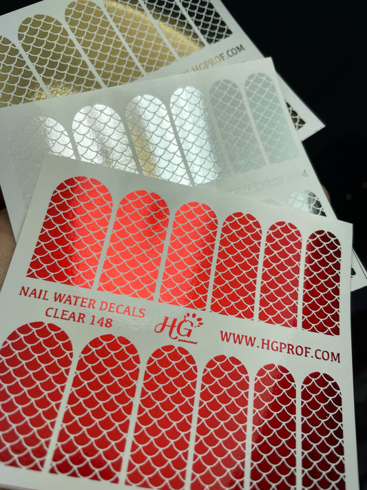 148 Nail Water Decals