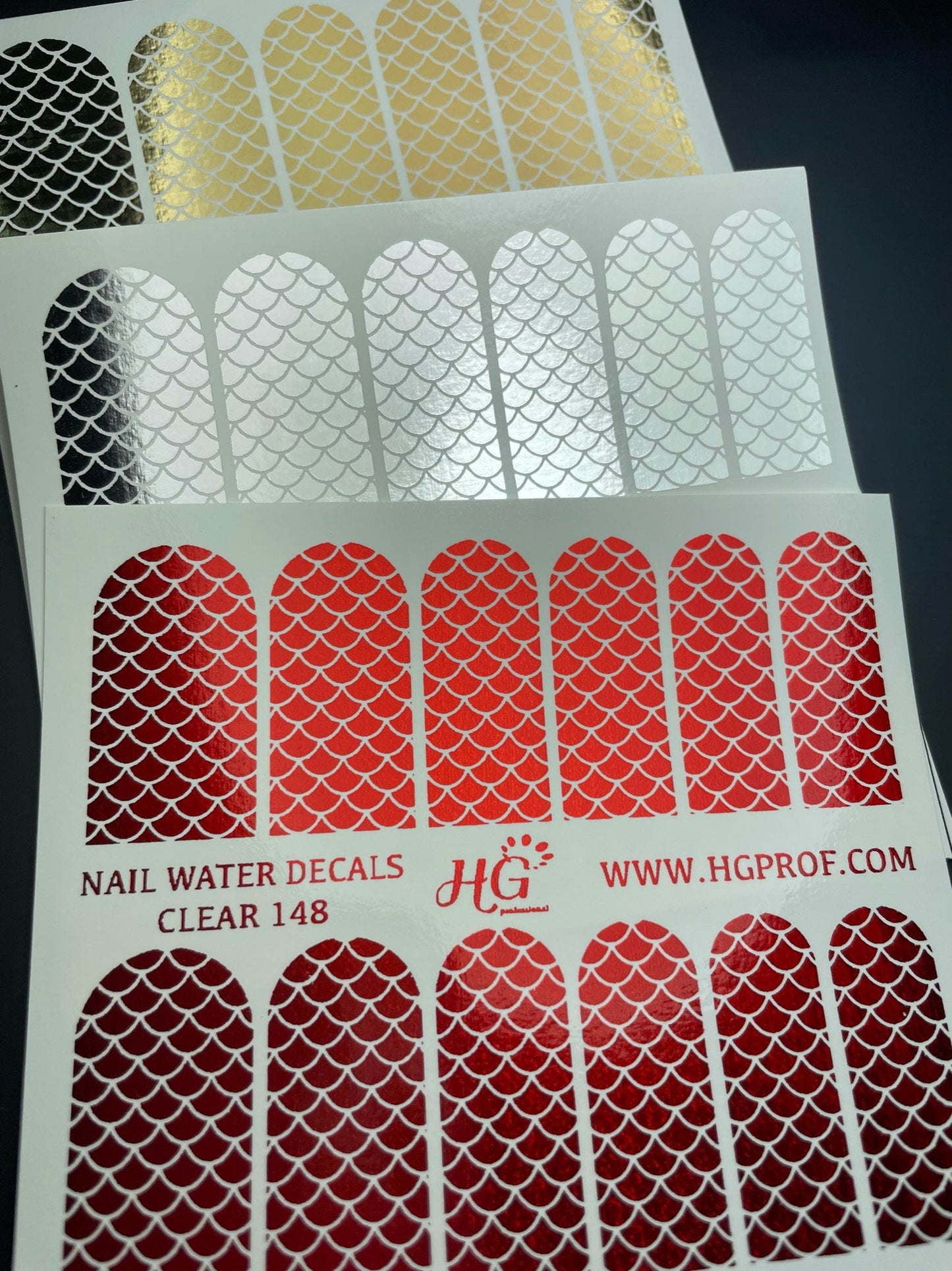 148 Nail Water Decals