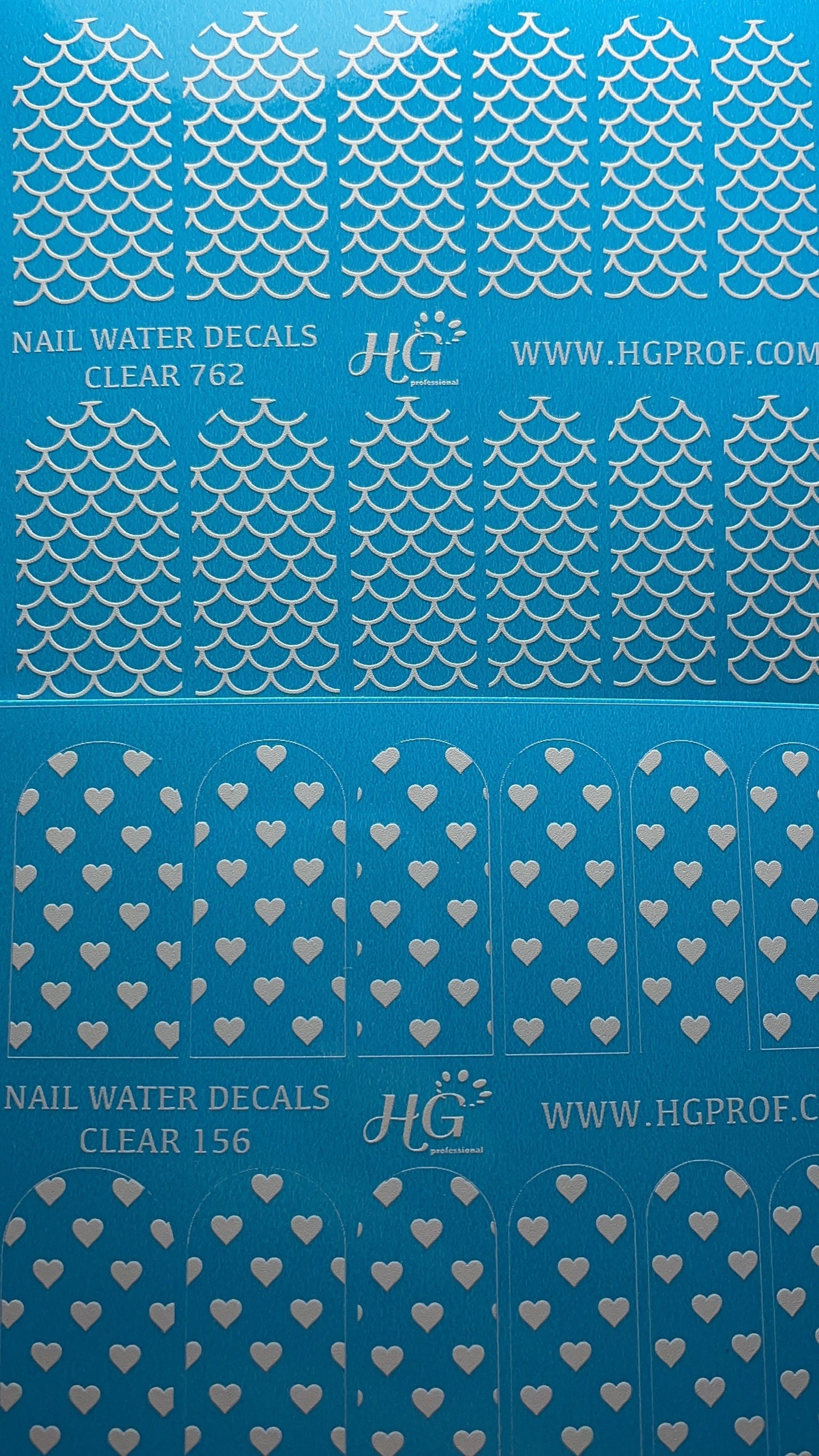 156 Nail Water Decals