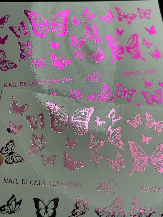 066 Nail Water Decals