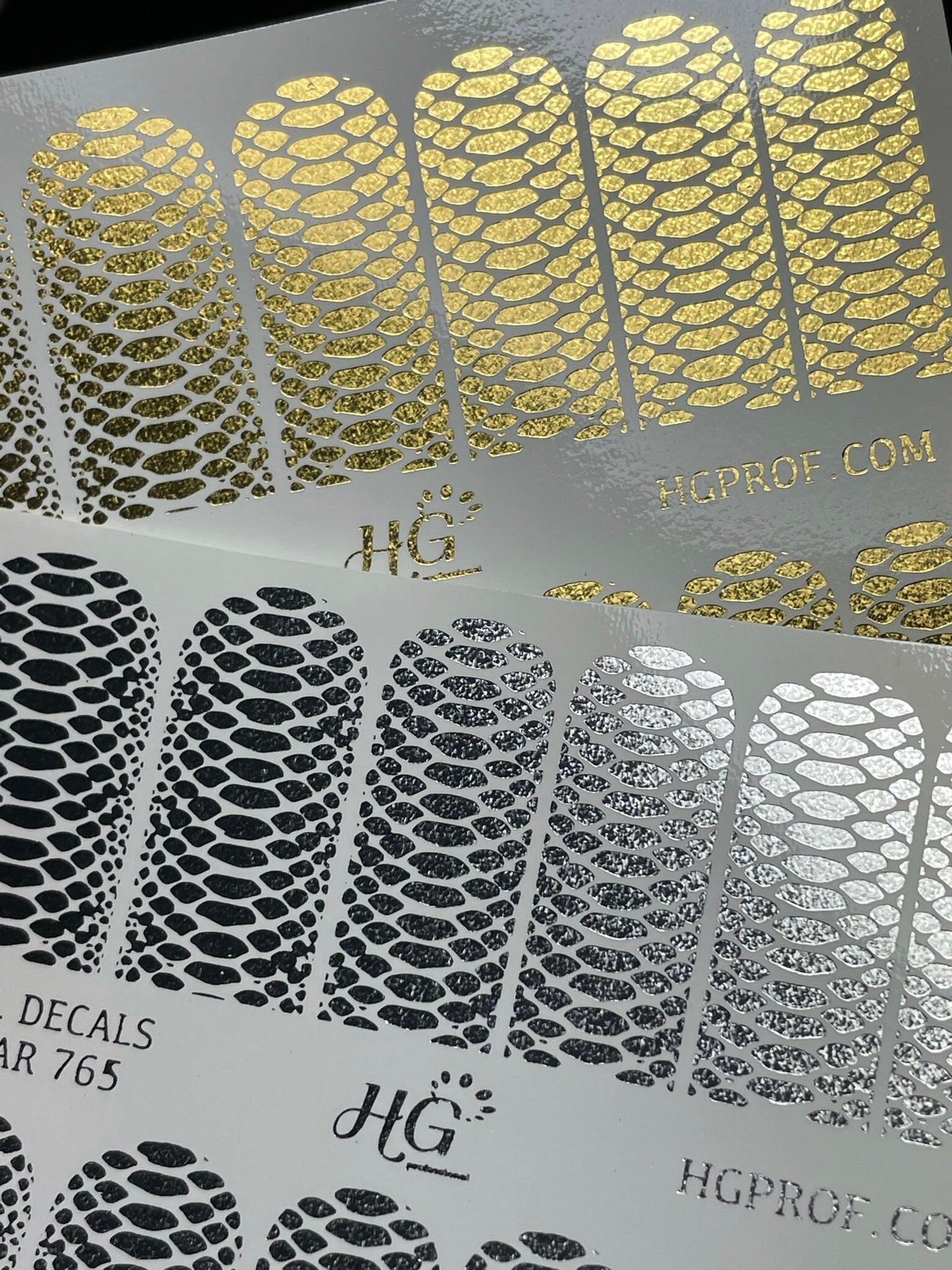 765 Nail Water Decals